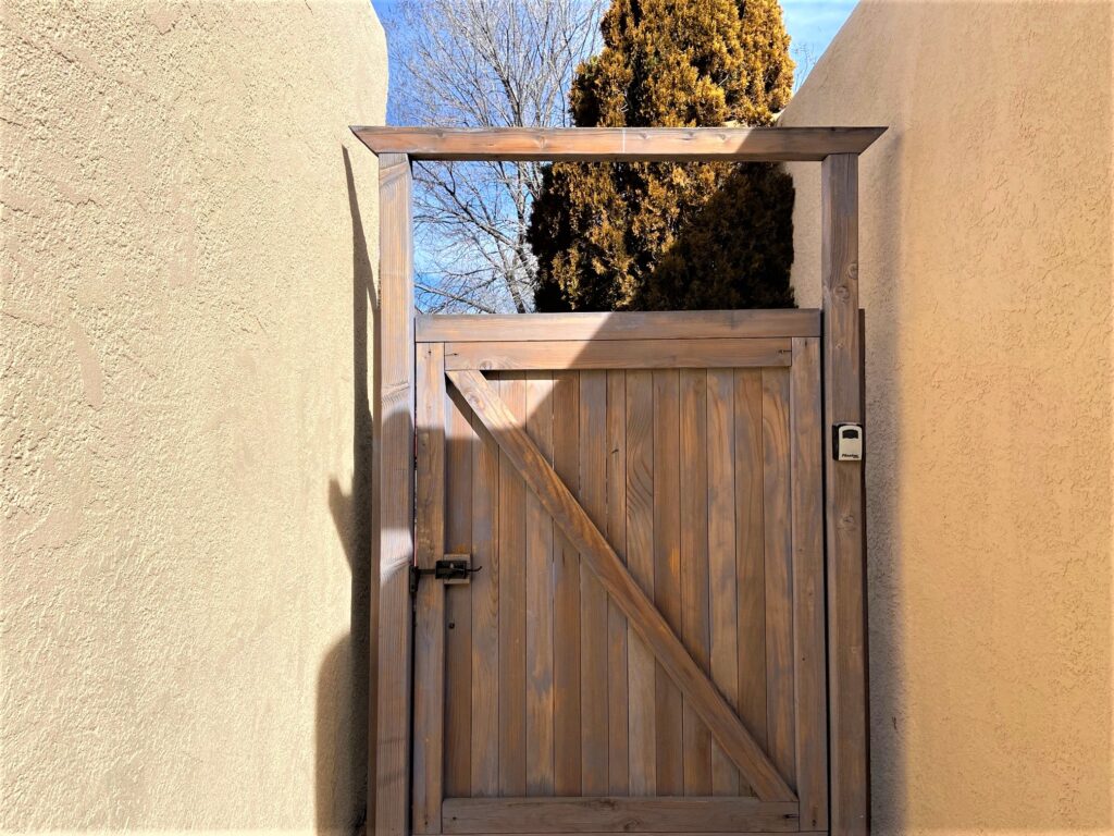 Backyard-door